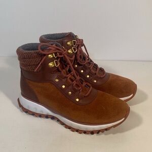 Cole Haan Women's Grand explorer Hiker Boots | 2024 hickory suede waterproof